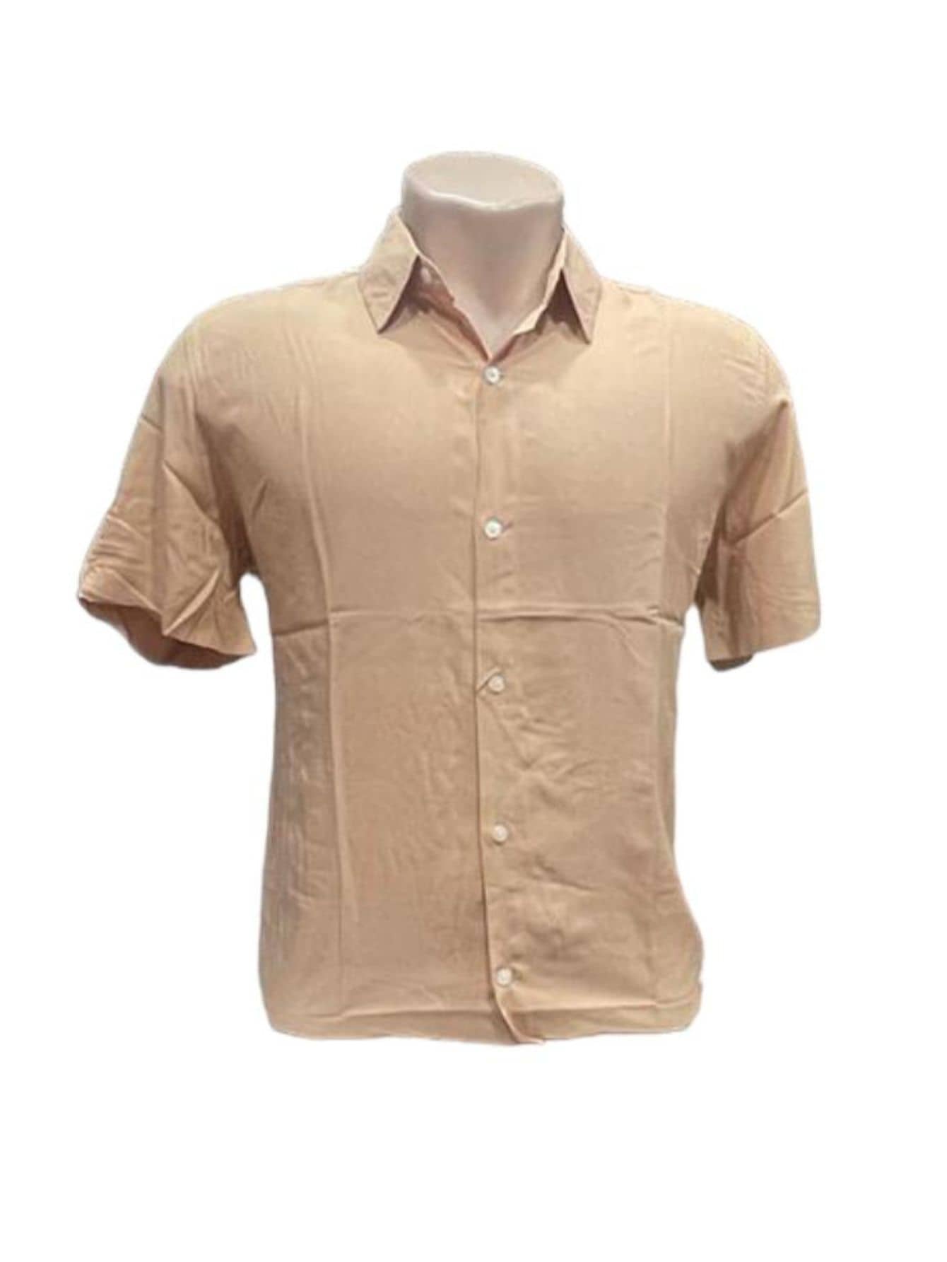 Men Shirts - Khaki - View 1