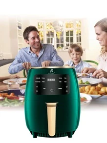 Freidora de aire multifunción para alimentos 4.5 L - Verde militar - Ver 5