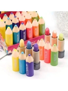 Gama de Crayones 6 Bálsamos Mágicos Para Labios En Forma de Lapiz Aromas Frutales Hidratante - Multicolor - Ver 3