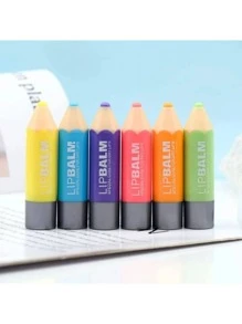 Gama de Crayones 6 Bálsamos Mágicos Para Labios En Forma de Lapiz Aromas Frutales Hidratante - Multicolor - Ver 5