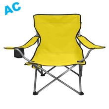 Sillas plegables a, silla de camping de color sólido portátil para exterior interior con bolsillo lateral portavasos - Ver 3