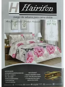 SET OF SHEETS FOR DOUBLE, QUEEN SIZE AND KING SIZE BED - 米色 - 查看 1