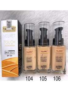 Base Alta Cobertura Tailaimei Velvet Touch Maquillaje - Beis - Ver 3