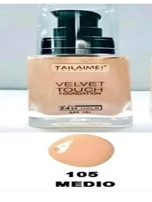 Tailaimei Velvet Touch High Coverage Foundation Makeup - 駝色 - 查看 7