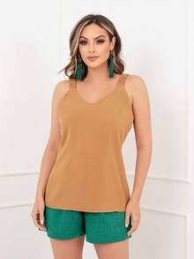 Women Tops - Màu be - Xem 6