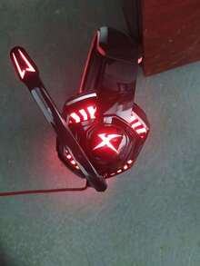 AUDIFONOS PARA GAMER, CON MICROFONO, COLOR AL AZAR - Multicolor - Ver 3