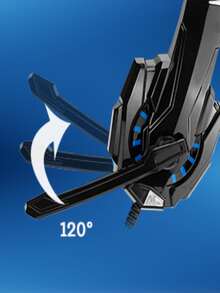 AUDIFONOS PARA GAMER, CON MICROFONO, COLOR AL AZAR - Multicolor - Ver 6