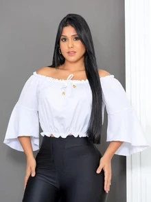 Women T-Shirts - trắng - Xem 2