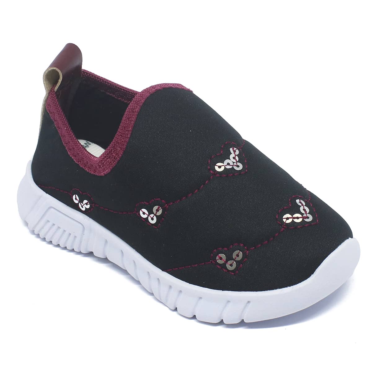 Kids Hiking Shoes - 黑色 - 查看 1