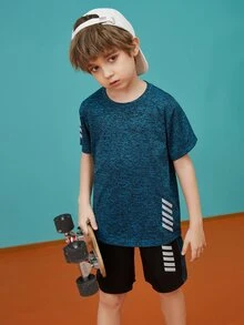 Bộ hai mảnh Trai Túi Sọc In ngẫu nhiên Giải trí - Nhiều màu - Xem 7