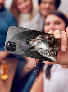 一款手機殼，薄型防震耐刮擦，鋼化玻璃堅硬外殼軟TPU邊框，優美圖案保護套適用於iPhone/華為/三星/小米/OPPO/一加 - 彩色 - 查看 6