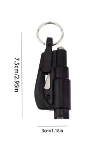 1 Miếng Ô tô/xe hơi Khẩn cấp Thoát khỏi cây búa Với Đèn tia chớp , Búa an toàn Với Dây an toàn Đồ dùng để cắt Đối với Tự động - Hồng - Xem 8