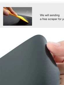 1 pieza Adhesivo para coche negro anticolisión tira - Negro - Ver 4