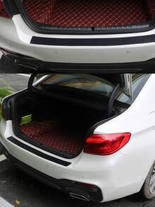 1 pieza Adhesivo para coche negro anticolisión tira - Negro - Ver 5