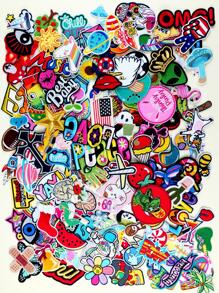 20 件随机卡通图案布贴，可爱卡通风格熨烫和缝制布贴，适用于衣服、包包、鞋子和帽子 - 彩色 - 查看 4