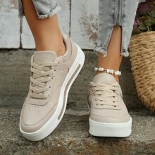 2023 New Style Apricot-Colored Mesh Fashionable All-Match Women's Anti-Slip Comfortable Wear-Resistant Outdoors Shoes, Ideal For Hiking - Apricot - View 1
