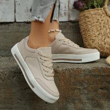 2023 New Style Apricot-Colored Mesh Fashionable All-Match Women's Anti-Slip Comfortable Wear-Resistant Outdoors Shoes, Ideal For Hiking - Apricot - View 2