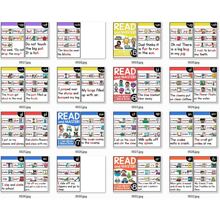 67 chiếc Không thấm nước Giáo dục Tiếng Anh Học tập - Màu be - Xem 7