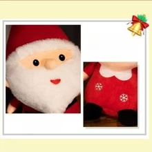 2 件，可爱圣诞老人毛绒动物圣诞麋鹿雪人娃娃节日装饰圣诞情侣娃娃情侣装饰礼物送给女朋友或男朋友结婚纪念日 - 紅色 - 查看 3