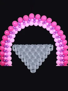 20/50/100 PCS Decorative Decor Balloon Rings Buckle Balloon Arch Folder Convenient Clip Connector Balloon Clips For Balloon Arch - 100pcs - View 2