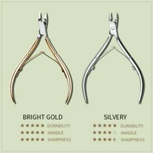 專業指甲片文件和,表皮推,指甲剪適用於死皮,塊狀打磨海綿,美甲套裝 - 綠色 - 查看 5