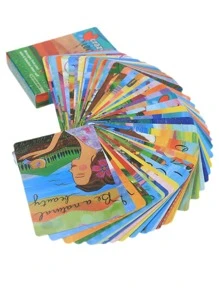 1張瘋狂情愛小紙條,精美收藏卡,情愛預言卡 - 綠色 - 查看 6