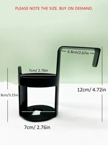 1 chiếc Giá đỡ cốc xe hơi đa chức năng - màu đen - Xem 6