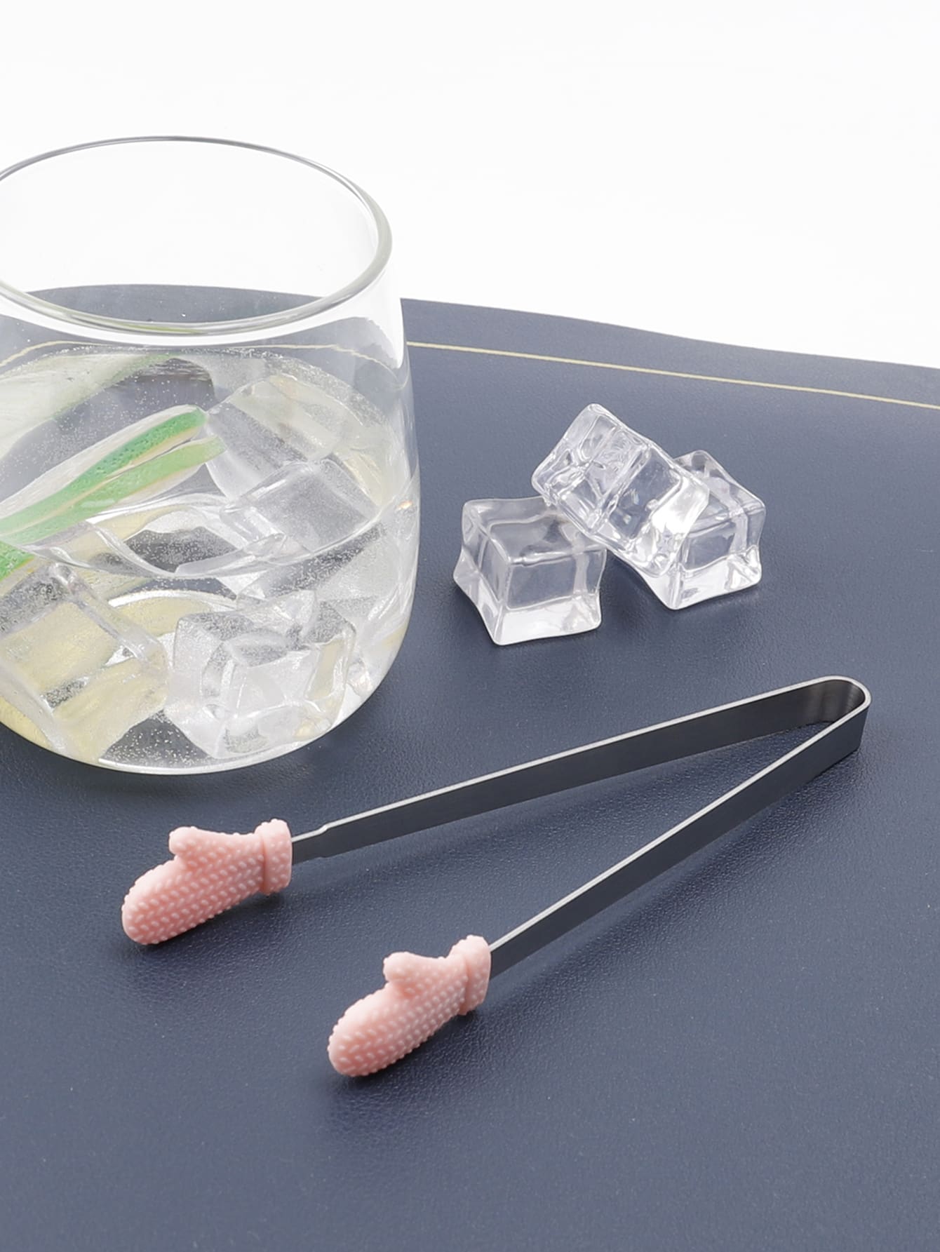 Xô đá & kẹp - Hồng - Xem 1