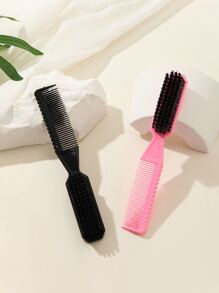 2 CÁI Lưỡi cắt tóc Bàn chải làm sạch tóc gãy Tông đơ cắt tóc Bàn chải móng tay Công cụ làm sạch tông đơ, Bàn chải tóc màu trơn (HỒNG & ĐEN), Dụng cụ làm tóc, Sản phẩm và phụ kiện tóc cho thợ cắt tóc Salon Làm đẹp Cần thiết khi đi du lịch, Trở lại trường, Du lịch Cần thiết cho kỳ nghỉ, Phụ kiện tóc cho phụ nữ, Lược chải ngược, Phụ kiện thợ cắt tóc, Máy sấy tóc, Tóc, Thợ cắt tóc, Dụng cụ làm tóc, Sản phẩm làm tóc, Máy sấy tóc, Tóc Sản phẩm làm tóc, Dụng cụ làm tóc, Đồ dùng cho tóc, Chăm sóc tóc, Lược tóc xoăn, Thiết bị làm tóc, Đồ dùng cần thiết khi đi du lịch, Đồ dùng cần thiết khi đi du lịch, Kiểu tóc, Làm tóc, Tóc, Du lịch, Sản phẩm làm tóc, Dụng cụ làm tóc, Đồ dùng cho tóc, Thợ cắt tóc, Phụ kiện thợ cắt tóc, Tiệm cắt tóc, Thiết bị làm tóc - Nhiều màu - Xem 2