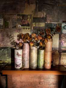 40pcs Kích thước lớn Tối Tấn Cắt DIY Giấy Đối với bao bì , Và Hộp Quà Đồ trang trí - Nhiều màu - Xem 8