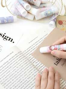 5pcs/Set Random Cartoon High Viscosity Sturdy Handmade DIY Solid Glue Sticks - Multicolor - View 5