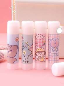 5pcs/Set Random Cartoon High Viscosity Sturdy Handmade DIY Solid Glue Sticks - Multicolor - View 7