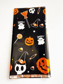 一次性桌布 - 黑色南瓜糖果 - 查看 2