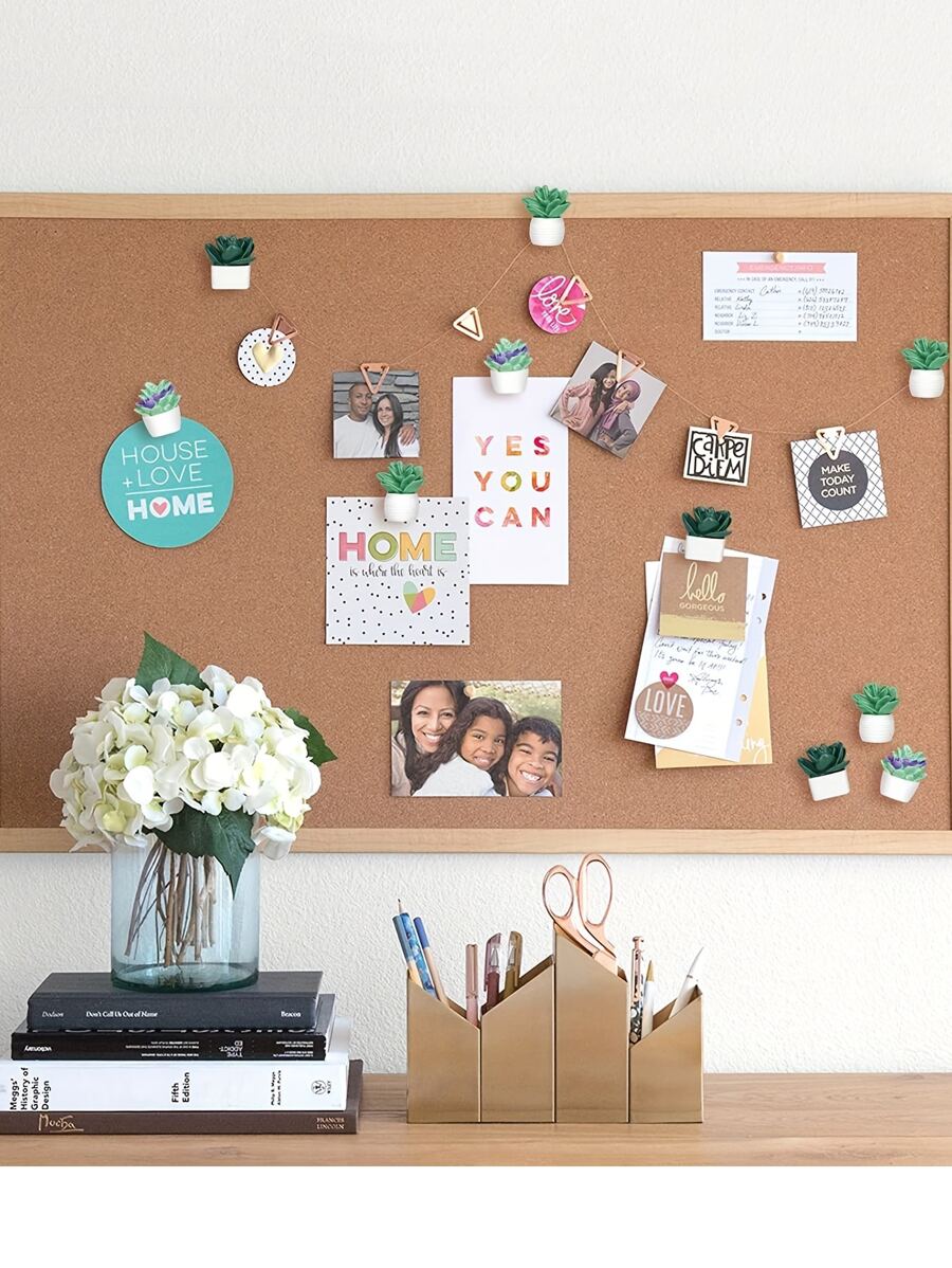 Cactus Potted Plant Creative Diy Thumb Tacks, Wall Pins SHEIN USA