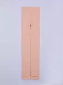 女童基本款3/4長褲,適用於舞蹈練習 - 粉色 - 查看 3