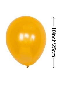 100 Piezas De Globos Perlados De 10 Pulgadas De Color Dorado Adecuados Para Decoración De Fiestas Y Festivales - Dorado - Ver 3