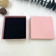 時尚頸鍊包裝盒,手鍊盒,吊墜盒 - 粉色 - 查看 3