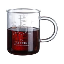 HappyWare Taza Vaso Precipitado 450 ml | Ideal para Café, Té y Regalos Geek - transparente - Ver 8