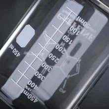 HappyWare Taza Vaso Precipitado 450 ml | Ideal para Café, Té y Regalos Geek - transparente - Ver 5