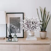 1BUC/6BUC Buchet de flori artificiale Babysbreath, decorare nuntă, decorare vază acasă, sufragerie, dormitor, decorare baie, Ziua Îndrăgostiților, decorare Anul Nou, aranjament floral pentru grădină în aer liber, recuzită pentru fotografiere, pervaz, sezon școlar, petrecere de aniversare, aranjament floral