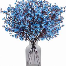 1入/6入組人造滿天星花束,婚禮裝飾,家用花瓶裝飾,餐廳、臥室、浴室裝飾,情人節、新年裝飾,室外花園花藝佈置,攝影道具,窗台、校園季、生日派對、花藝佈置