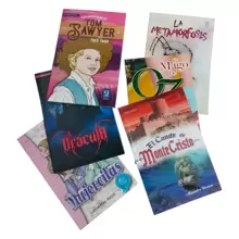Set 6 Stories, Classic Novels, Books, 96 Pages.,Back To School,School Supplies - Multicolor - View 3