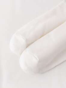 5pairs Men Striped & Letter Graphic Crew Socks - Multicolor - View 3