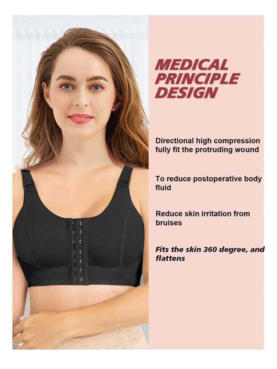 Stage 2 Breast Augmentation Post Op Women Faja Shapewear Bra SHEIN USA