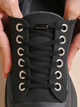 1双免系硅胶扣弹力鞋带，时尚轻便，适用于运动鞋、休闲鞋、小白鞋、篮球鞋、夏季跑步鞋等，鞋履配件礼品之选