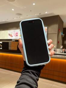 1入藍色肥皂造型防指紋和防震防滑手機殼，適用於蘋果、小米、三星等手機 - 霧霾藍 - 查看 5