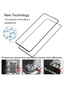 9d Mobile Phone Tempered Glass Screen Protector (3 Pieces) - Clear - View 3