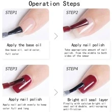 Esmalte de uñas uña barniz - Marrón - Ver 6