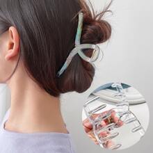 Transparent Hair Clips For Women, Perfect For Daily Use - Clear - View 1