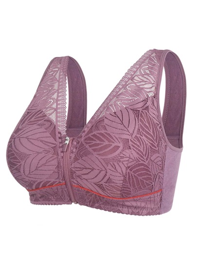 da donna senza fili Gilet stile pizzo Taglie Forti Reggiseno